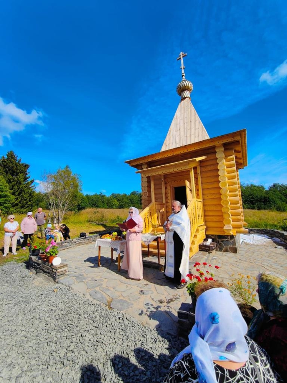 Спасов ключик Абабково деревянная часовня