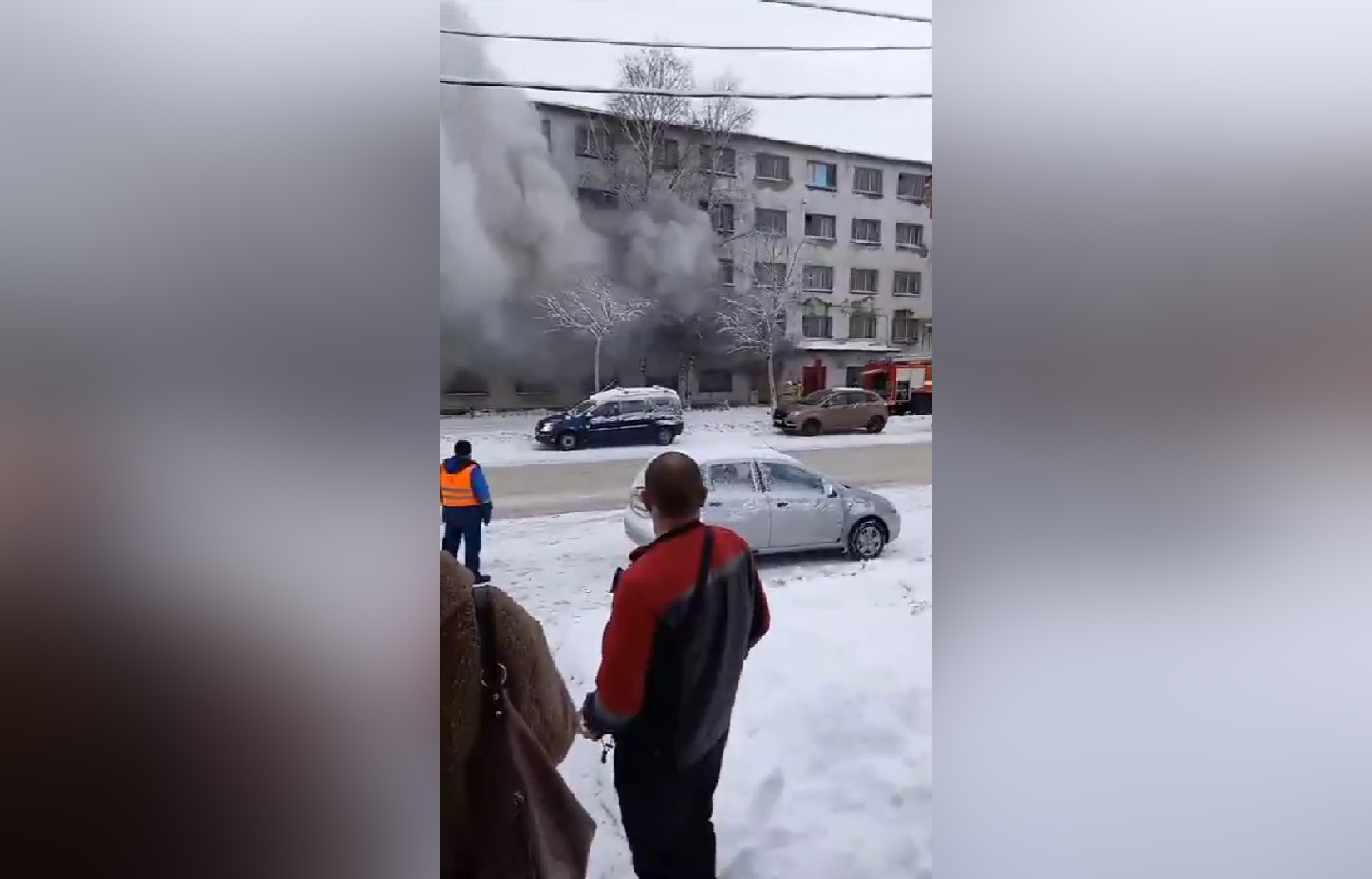В Беломорске журналисты газеты оказались в ловушке во время пожара | Фактор  - новости Карелии