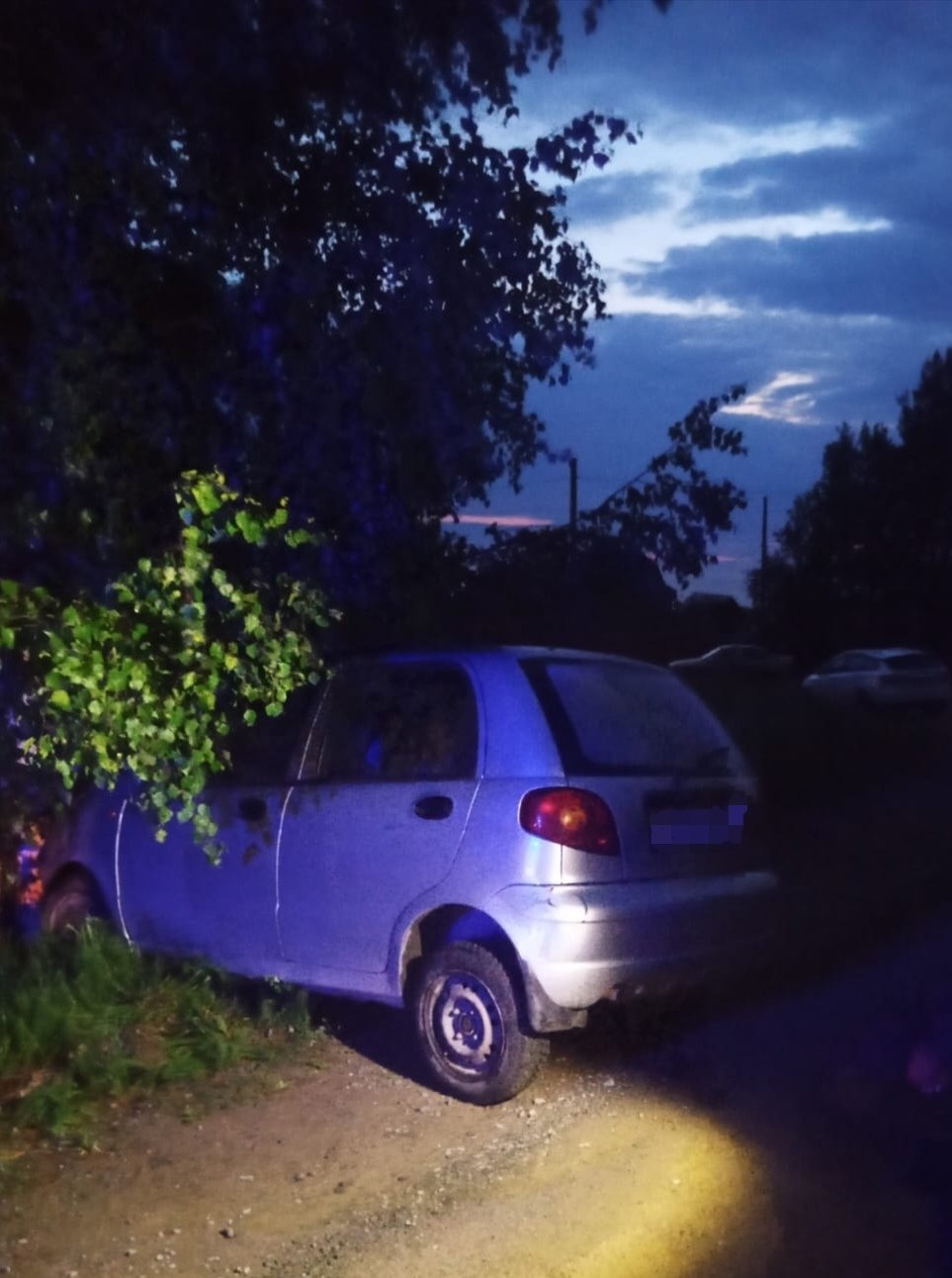 Автомобиль врезался в дерево в деревне Карелии, потребовалась помощь  спасателей | Фактор - новости Карелии